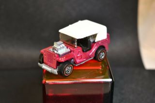 Vintage Hot Wheels Redline Grass Hopper - Magenta - - Owner
