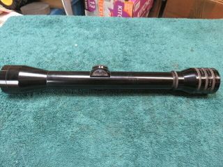 Vintage Redfield 4x Rifle Scope With Dot Reticle