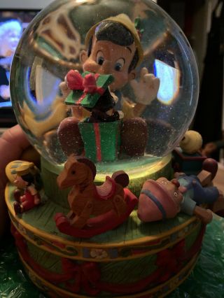 Disney Pinocchio Snow Globe - Have Yourself A Merry Little Christmas