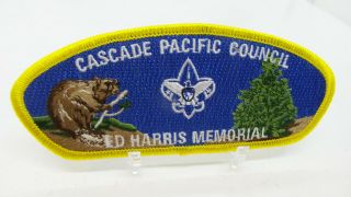 Cascade Pacific Council Csp Ed Harris Memorial Yellow Border