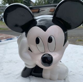 Disney Treasure Craft Made In China Mickey Mouse Cookie Jar