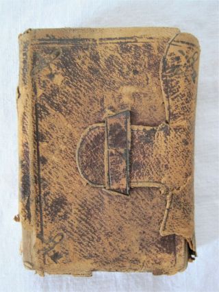 Antique Odd Fellows Pocket Companion Book 1865