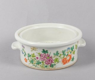 Chinese Antique/vintage Famille Rose Porcelain Washer,  Republic Period
