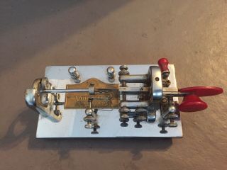 Vintage Vibroplex Bug Deluxe Telegraph Key