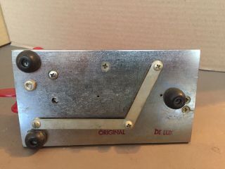 Vintage Vibroplex Bug Deluxe Telegraph Key 2