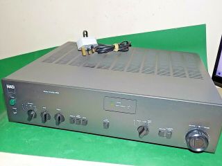Nad Electronics 3130 Stereo Amplifier Amp Grey Vintage Phono Quality Unit Faulty