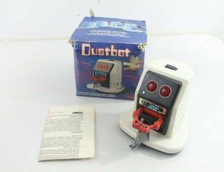 Vintage Tomy Dustbot Robot 1st Version With Instructions & Box Toy - M42