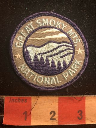 Vintage Great Smoky Mountains National Park Patch Tennessee & N.  Carolina 90ra
