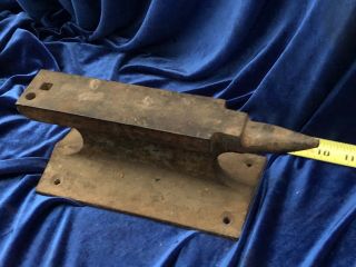 Vintage Pound Railroad Track Anvil Blacksmith Knife Gun Maker Jewelers Tool