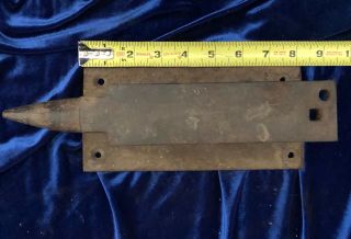 Vintage Pound Railroad Track Anvil Blacksmith Knife Gun Maker Jewelers Tool 2