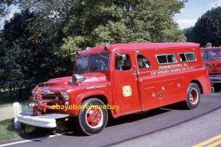 Fire Apparatus Slide - 50s Chevy Squad = Fredricktown Pa