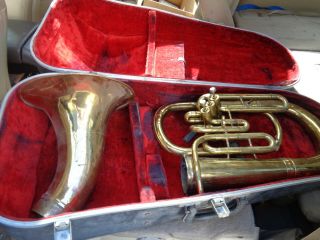 Vintage C G Conn Baritone Horn