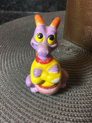 Walt Disney Epcot Purple Dragon " Figment " Ceramic Figure 1982 - Japan