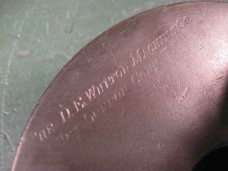 OLD VINTAGE MACHINING TOOLS MACHINIST EARLY LATHE CHUCK FINE SHAPE 2