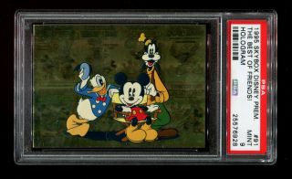 1995 Skybox Disney Premium The Best Of Friends Hologram Chase Card 91 Psa 9