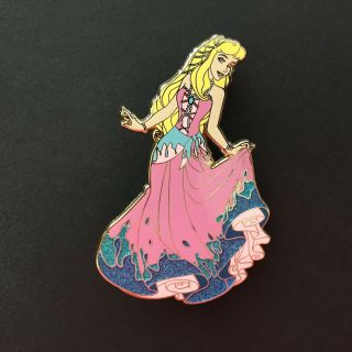 Aurora From Sleeping Beauty Pink Dress Limited Edition 50 - Fantasy Disney Pin 0