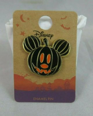Disney Pin - Loungefly - Mickey Mouse Jack O Lantern Pumpkin Head - Halloween