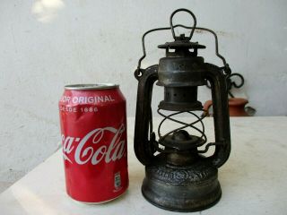 Vintage Baby Germany Feuerhand 75 Atom Oil Storm Lantern Lamp Kerosene