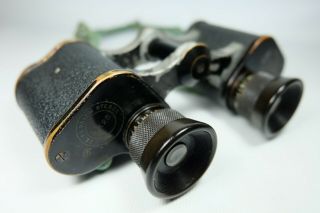 Old Vintage Bausch And Lomb 8x25 Binoculars.  Zeiss Prism Stereo.  Please Read
