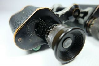 Old Vintage BAUSCH AND LOMB 8X25 Binoculars.  ZEISS Prism Stereo.  Please Read 2