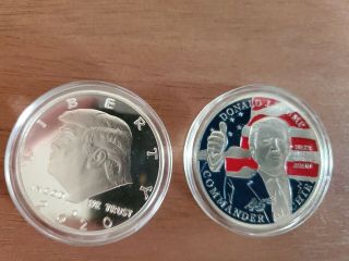 8 DIFFERENT Donald Trump 2020 Keep America Great Commemorative Coins 8 DIFFERENT 3