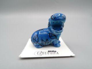 Little Critterz Egyptian Hippo " Nile " Porcelain Figurine Lc613 House Hippo