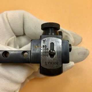 Vintage Lyman No 57 Ew Micrometer Windgauge Receiver Sight,  Gently