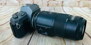 Pentax P30t Vintage Slr Camera Tamron Af 70 - 210 Lens 35mm Film Photograpghy