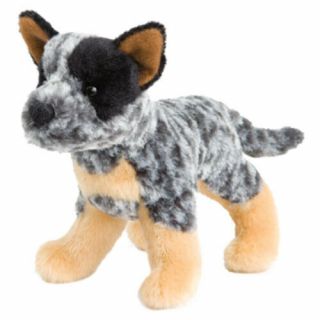 Douglas Toy Stuffed Plush Australian Cattle Dog Soft Animal Puppy Clanger