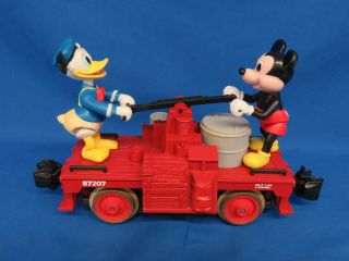 Lionel 87207 Disney Mickey Mouse Donald Duck Hand Car G Scale