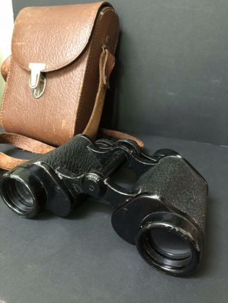 Antique Vintage Carl Zeiss Jena - Deltrintem 8 X 30 Field Binoculars 1930/40’s