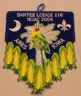 Bsa Santee Lodge 116,  2004 Noac,  Huge Patch,  Pee Dee Area Council South Carolina