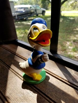 Vintage Donald Duck Bobble Head Disneyland,  Vintage 1960s Rare