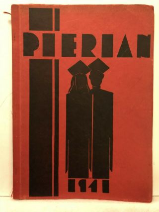 1941 Richmond High School Annual Yearbook Indiana In