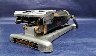 Vintage Dunlop Major Special Foot Pump Brass Copper Suit Classic Car Light Resto 3