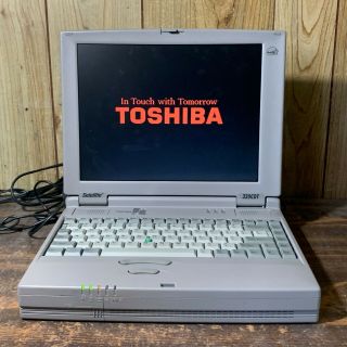 Vintage Retro Toshiba Satellite 320cdt 12 " Windows 95 Era Laptop Serial Usb