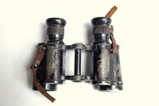 Vintage Ww2 German Military Leitz Wetzlar Bidox 6x30 Binoculars