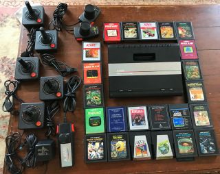 Vintage Atari 7800 Bundle Turns On But - Classic Games/ Accessories