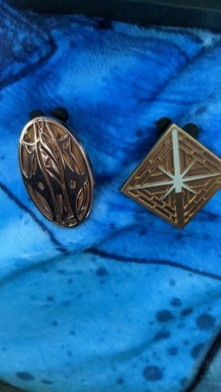 Star Wars Galaxy Edge Pin Set Of Two Elemental And Protection And Defense