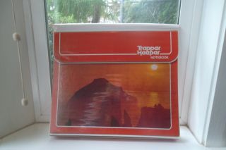 Vintage Mead Trapper Keeper Notebook 1980s Ocean Beach Sun