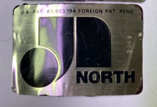 Vintage North Drums Badges 5 Total 3