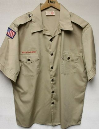 B5 Bsa Scout Uniform Shirt Size Mens X - Large,