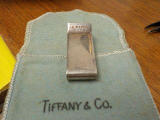 Vintage Sterling Silver Money Clip Tiffany & Co - 21.  4