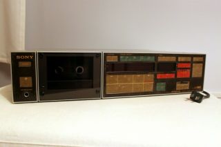 Vintage Sony Tc - Fx1010 Stereo Cassette Deck,  C.  1982