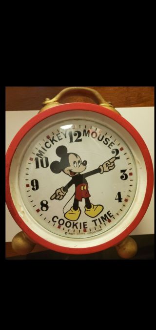 Rare Vintage Cookie Jar - Walt Disney Mickey Mouse - Japan No Cracks