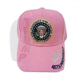 Maga Donald Trump Seal Make America Great Again Keep America Great Pink Hat
