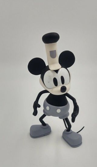 Mickey Mouse As Steamboat Willie First Edition Vinyl 7.  5 " Figure Sega 2002