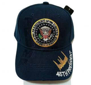 Maga Donald Trump Seal Make America Great Again Keep America Great Navy Blue Hat