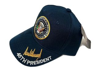 MAGA Donald Trump Seal Make America Great Again Keep America Great Navy Blue Hat 3