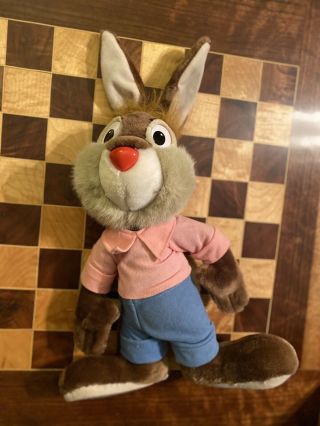 Vintage 1995 Walt Disney Song Of The South Brer Rabbit 17 " Plush